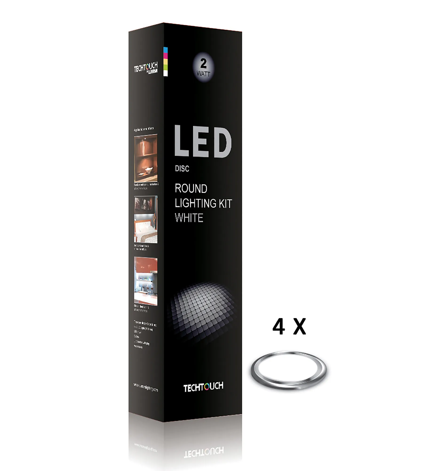 Disc Indoor Surface Mounted Luminaires Techtouch Task Light Surface Mount